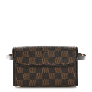 LOUIS VUITTON Damier Ebene Pochette Florentine XS
