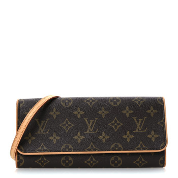 LOUIS VUITTON Monogram Pochette Twin GM
