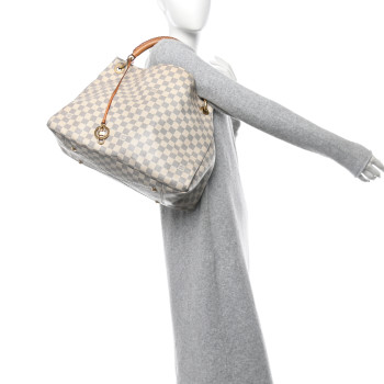 LOUIS VUITTON Damier Azur Artsy MM