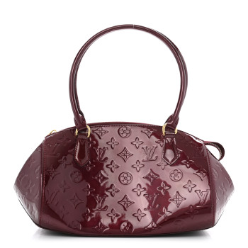 LOUIS VUITTON Vernis Sherwood PM Rouge Fauviste