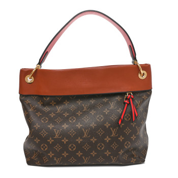 LOUIS VUITTON Monogram Tuileries Hobo Caramel