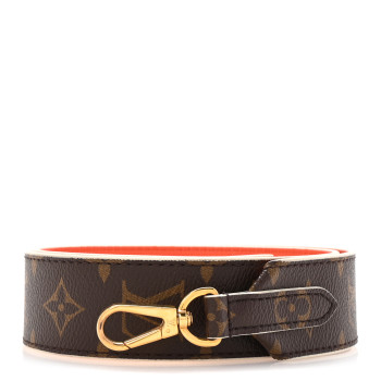 LOUIS VUITTON Monogram Bandouliere Shoulder Strap Orange
