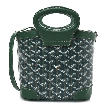 GOYARD Goyardine Beluga Mini Green