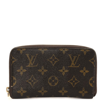 LOUIS VUITTON Monogram Zippy Compact Wallet