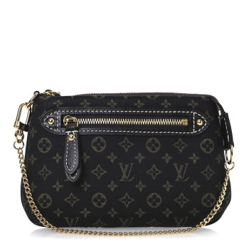 LOUIS VUITTON Monogram Idylle Mini Pochette Accessories Fusain