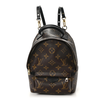 LOUIS VUITTON Monogram Palm Springs Backpack Mini