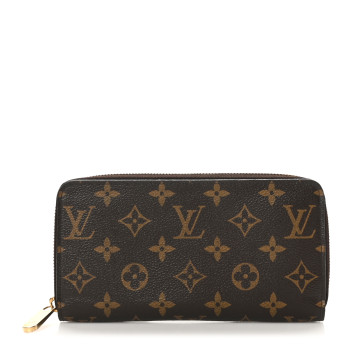 LOUIS VUITTON Monogram Zippy Wallet