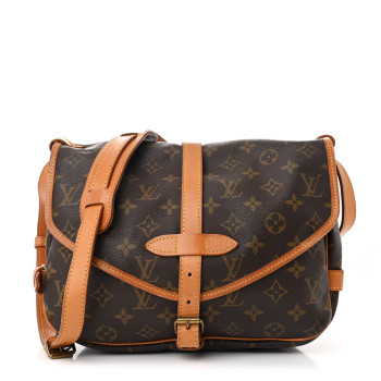 LOUIS VUITTON Monogram Saumur 30