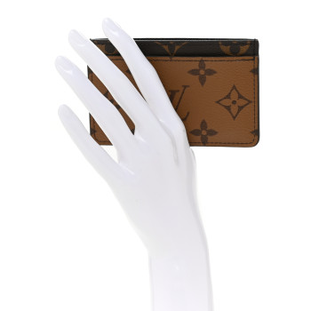 LOUIS VUITTON Reverse Monogram Card Holder