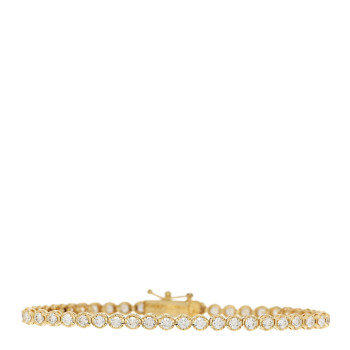 PARKER & WEST 18K Yellow Gold Diamond 2.00ctw Tennis Bracelet