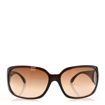 CHANEL Acetate CC Sunglasses 6014 Brown