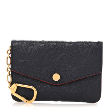 LOUIS VUITTON Empreinte Key Pouch Marine Rouge