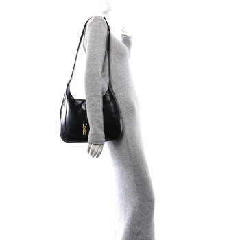 GUCCI Boarded Dyana Lux Calfskin Medium Jackie 1961 Hobo Black