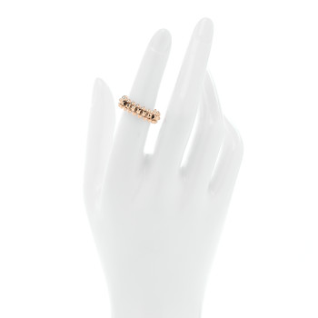 CARTIER 18K Pink Gold SM Clash De Cartier Ring 50 5.25