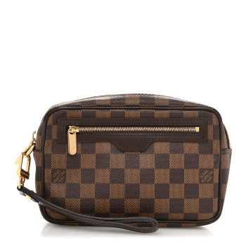 LOUIS VUITTON Damier Ebene Pochette Billets Macao
