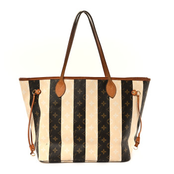 LOUIS VUITTON Monogram Rayures Neverfull MM