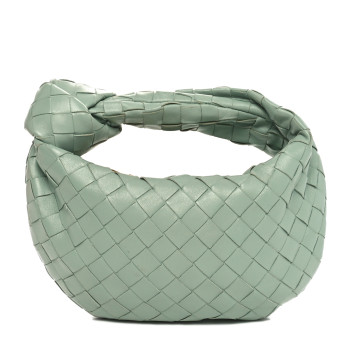 BOTTEGA VENETA Nappa Intrecciato Mini Jodie New Sauge