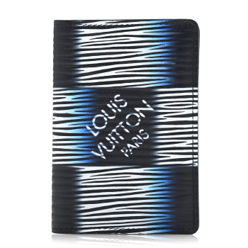 LOUIS VUITTON Damier Rush Epi XL Pocket Organizer Blue Moon