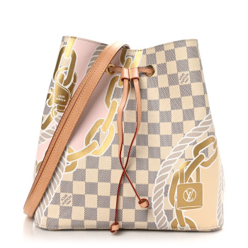 LOUIS VUITTON Damier Azur Nautical Neonoe MM