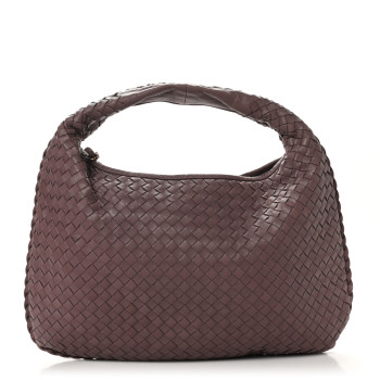 BOTTEGA VENETA Nappa Intrecciato Medium Veneta Hobo Lilac