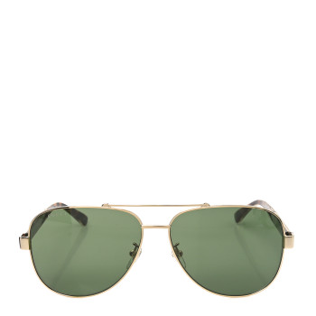 GUCCI Web Aviator Sunglasses GG0528S Tortoise