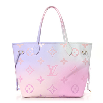 LOUIS VUITTON Monogram Giant Spring In The City Neverfull MM Sunrise Pastel