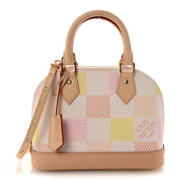 LOUIS VUITTON Damierlicious Alma BB Rose Peach
