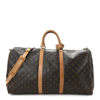 LOUIS VUITTON Monogram Keepall Bandouliere 55