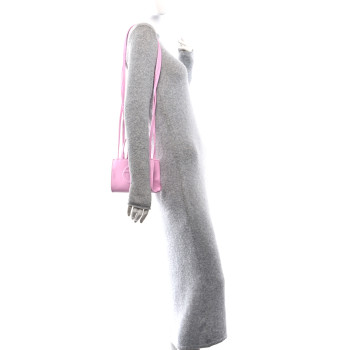 TELFAR Vegan Leather Small Shopping Bag Bubblegum