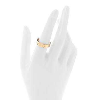 CARTIER 18K Yellow Gold 5.5mm LOVE Ring 55 7.25