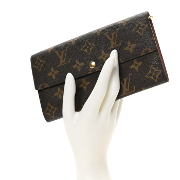 LOUIS VUITTON Monogram Sarah Wallet