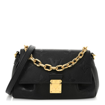 LOUIS VUITTON Empreinte Monogram Giant Favorite Black