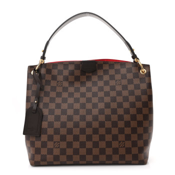 LOUIS VUITTON Damier Ebene Graceful PM
