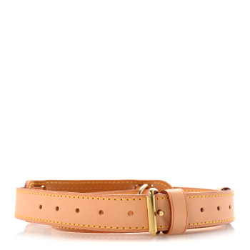 LOUIS VUITTON Vachetta 25mm Adjustable Keepall Shoulder Strap