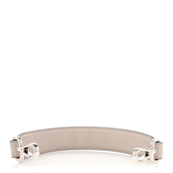 FENDI Vitello Dolce Plexiglass Studded Mini Strap You Grigio Polvere Multicolor