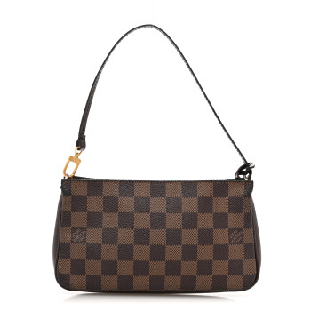 LOUIS VUITTON Damier Ebene Navona Pochette Accessories