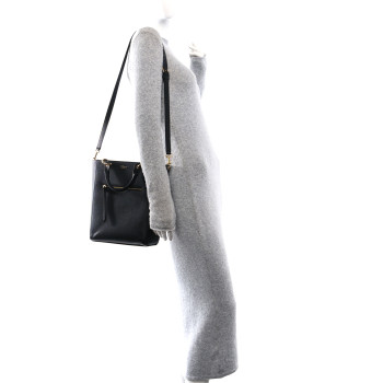 MULBERRY Classic Grain Small Maple Tote Black
