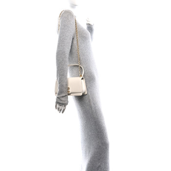 GIVENCHY Calfskin Small 4G Sliding Chain Bag Ivory