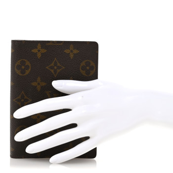 LOUIS VUITTON Monogram Small Ring Agenda Cover