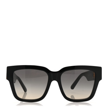 LOUIS VUITTON Acetate LV Link PM Square Sunglasses Z1566W Black