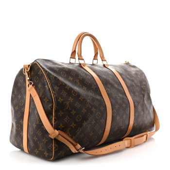 LOUIS VUITTON Monogram Keepall Bandouliere 55