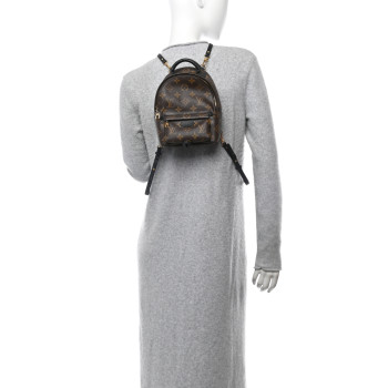 LOUIS VUITTON Monogram Palm Springs Backpack Mini