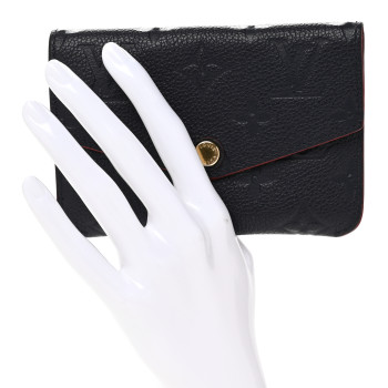 LOUIS VUITTON Empreinte Key Pouch Marine Rouge