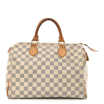 LOUIS VUITTON Damier Azur Speedy 30