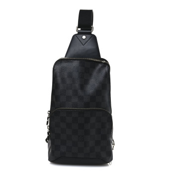 LOUIS VUITTON Damier Graphite Avenue Sling Bag