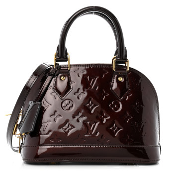 LOUIS VUITTON Vernis Alma BB Amarante