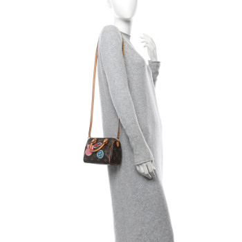 LOUIS VUITTON Monogram World Tour Nano Speedy