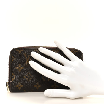 LOUIS VUITTON Monogram Zippy Compact Wallet