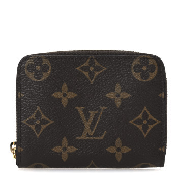 LOUIS VUITTON Monogram Zippy Coin Purse