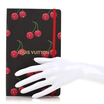 LOUIS VUITTON LV X TM Monogram Cerises Jane Notebook MM